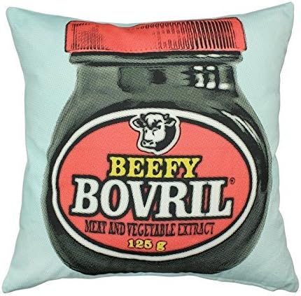 Jtartstore Example Bovril Square cotton pillow cases pillow 18 x 18 inches q329