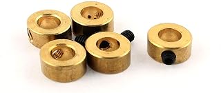 New Lon0167 5 Pcs Featured RC Airplane Landing reliable efficacy Gear Wheel Stoppers 5mm Inner Dia 8x5mm w Screw(id:855 0f 15 e02)