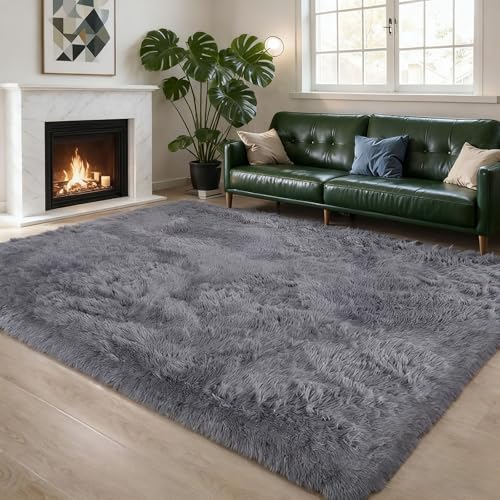 Tapis extérieur pour terrasse et balcon gris foncé lavable en machine - 2
