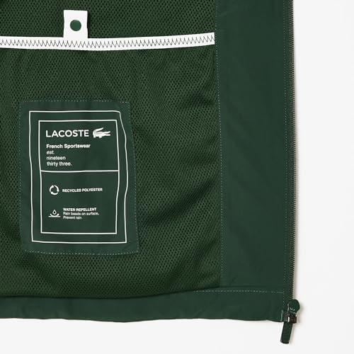 Image of Lacoste Men's Sportsuit Jacket With Removable Hood
