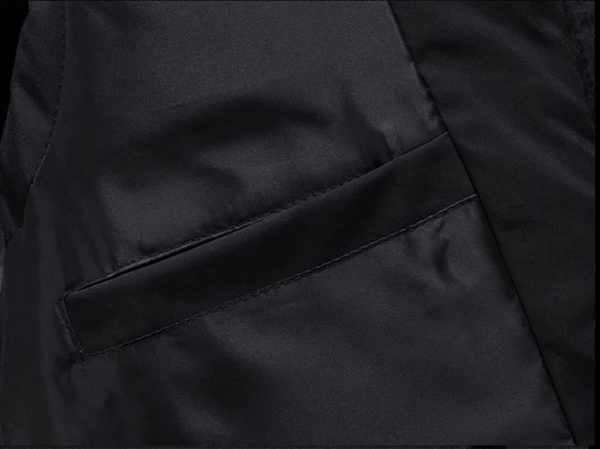 Chaleco Camuflaje Hombre Invierno Casual Chalecos Acolchados Hombre Abrigo Chaleco Capucha Acolchado Guateado Grueso Chaqueta Sin Mangas para Hombre con Bolsillos Caballero Tallas Grandes Informal