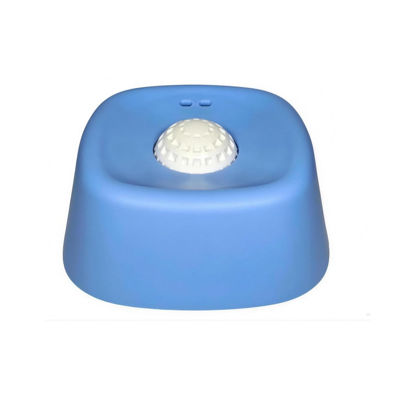 Slow Feeder Dog Bowl for Liquid Treats & Bone Broth - Anti-Slip with Interactive Obstacle Ball, 3/4 Cup Lick Bowl for Yogurt, Post-Op Nutrition, All Ages & Small Medium Large Breeds (Blue)