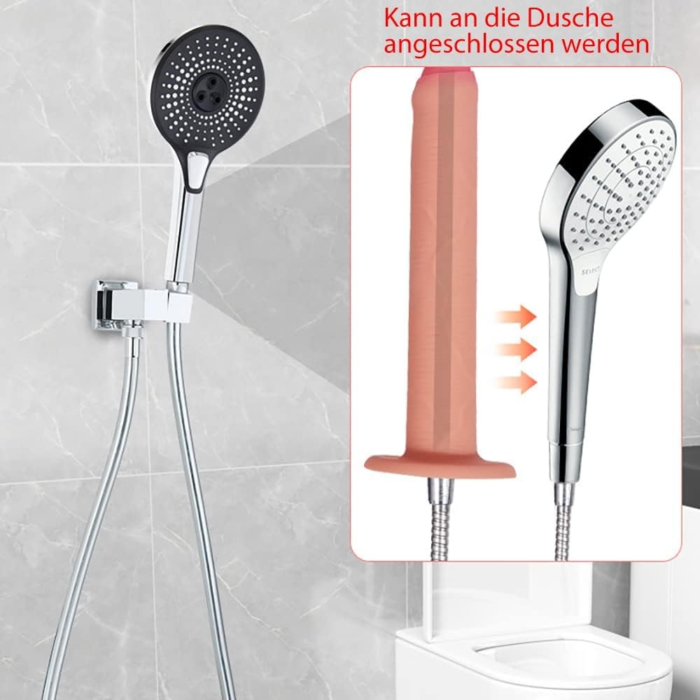 Silikon Analdildo Analdusche Vaginaldusche Einlauf Anal Spülung Vaginal Intimdusche Klistierschlauch Analreinigung Enema Irrigator Intimreinigung