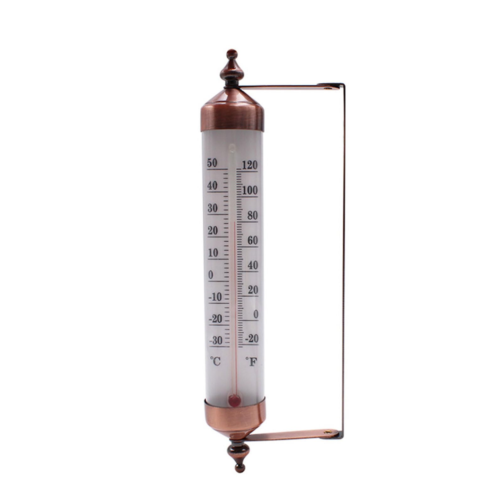 Buxuaaaa Thermometer Humidity Meter Vertical Thermometer Hygrometer Compact Humidity Gauge Meter Garden Use Tool Soil Tester