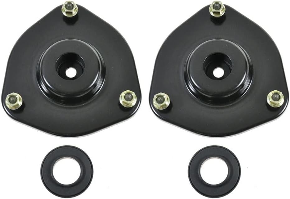 TRQ Front Upper Strut Mount with Bearing Compatible with 2002-2005 Mitsubishi Lancer 1997-2002 Mirage