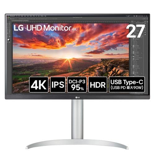 LG 27UP850 27インチ 4K モニター Amazon.co.jp: 27UP850K-W LG UHD Monitor 4K 27型 4Kモニター