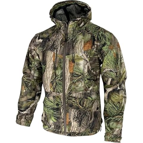 AYIN Hunting Camo Rain Suit with Hood Cover