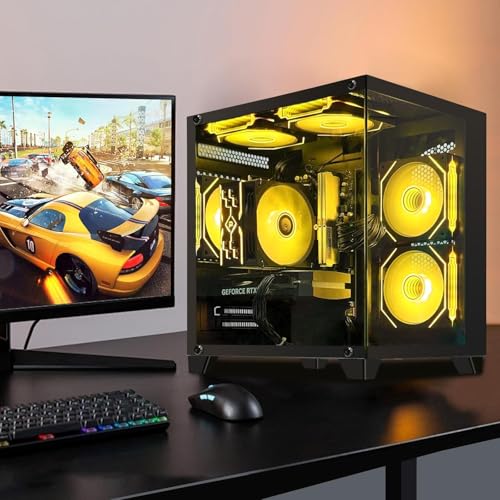 AEXPXO Prebuilt Gaming PC Desktop, AMD Ryzen 7 5700X, RTX 5060 8GB GDDR7, 16GB DDR4 3200MHz, 1TB NVMe SSD, ARGB Cooler, WiFi, 550W Bronze PSU, Gaming Computer for Gaming Streaming & Content Creation - Image 7