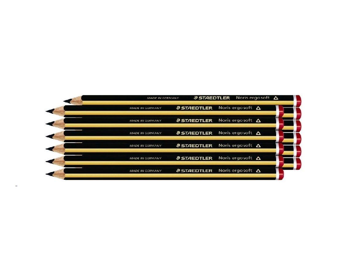 STAEDTLER Noris Ergosoft 153 Jumbo Learners Pencil 2B Box Of 12