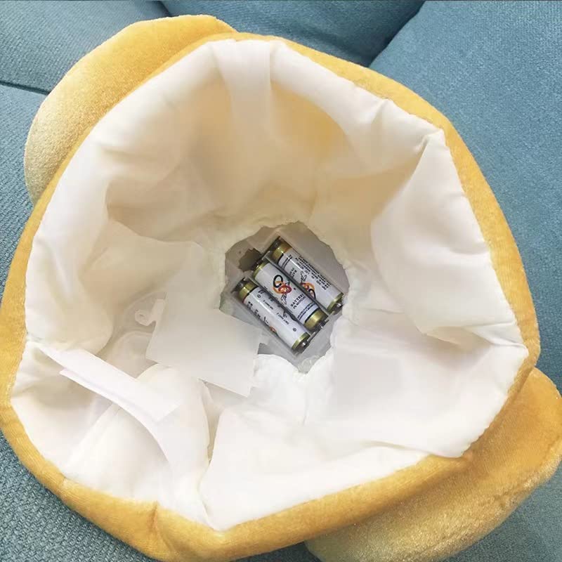 Wviskal Turkey Hat for Adults Singing Dancing Drum Hat Roasted Turkey and Thanksgiving Christmas Electric Caps Brown