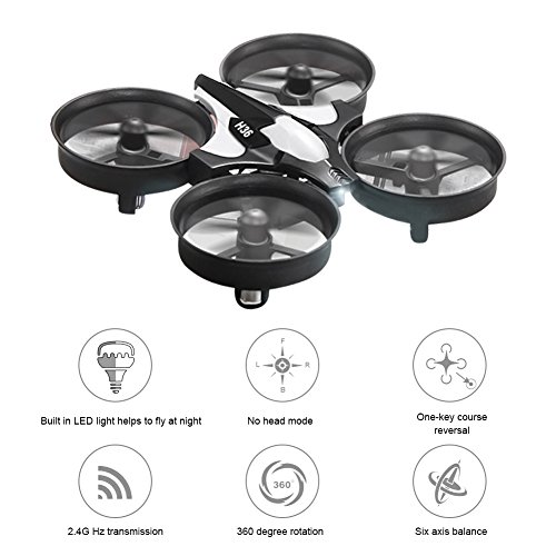 Mini drone radiocomandato JJRC H36, agile