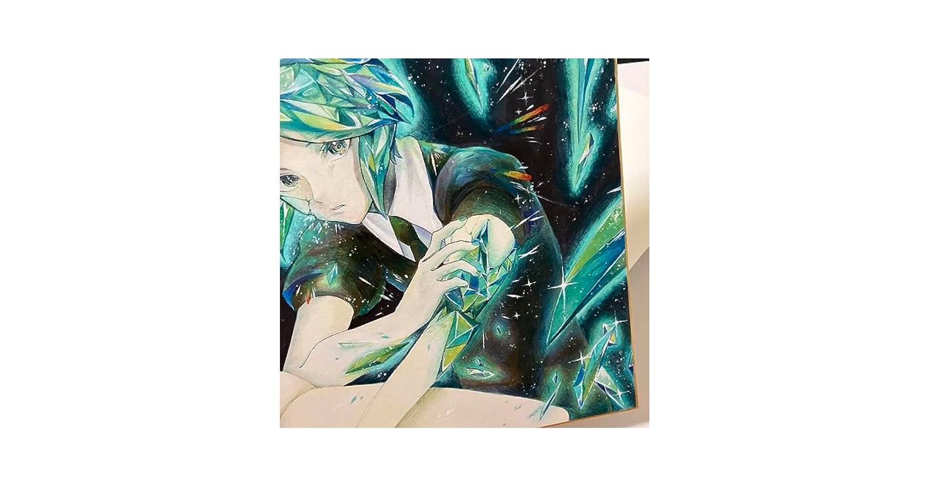 宝石の国　色紙　まとめ売り 宝石の国 フォス A4サイズのポスター - chatnoir5963 - BOOTH