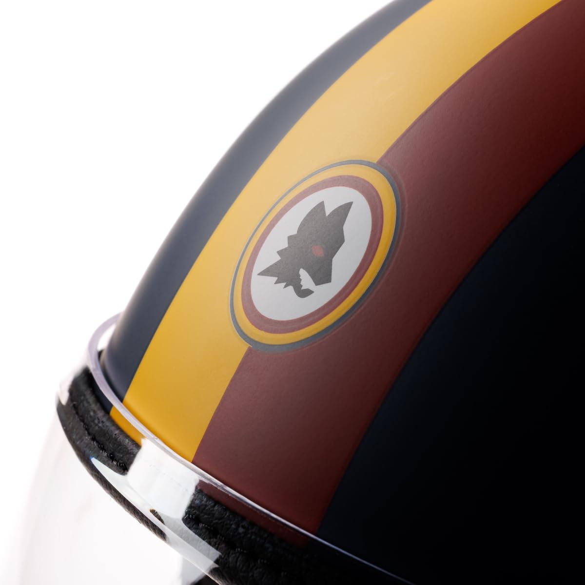 AS Roma Casco Moto Duraleu - S