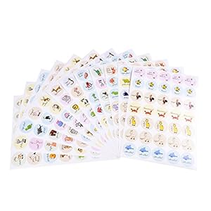 420 x beloningsstickers, motiveringsstickers, stickers, organisatiehulp voor leraren, scholieren, ouders, kinderen in…