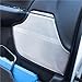 Compatible for Honda CR-V CRV 2017 2018 2019 Stainless Car Gate Door Loudspeaker Pad Audio Speaker Cover Trim Frame Sticker Accessories(Style B)