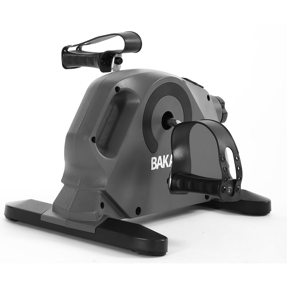 BAKAJI Pedaliera Allenamento Braccia Gambe Cyclette Cycle Bike Ginnastica Passiva Esercizio Fitness Riabilitazione Anziani
