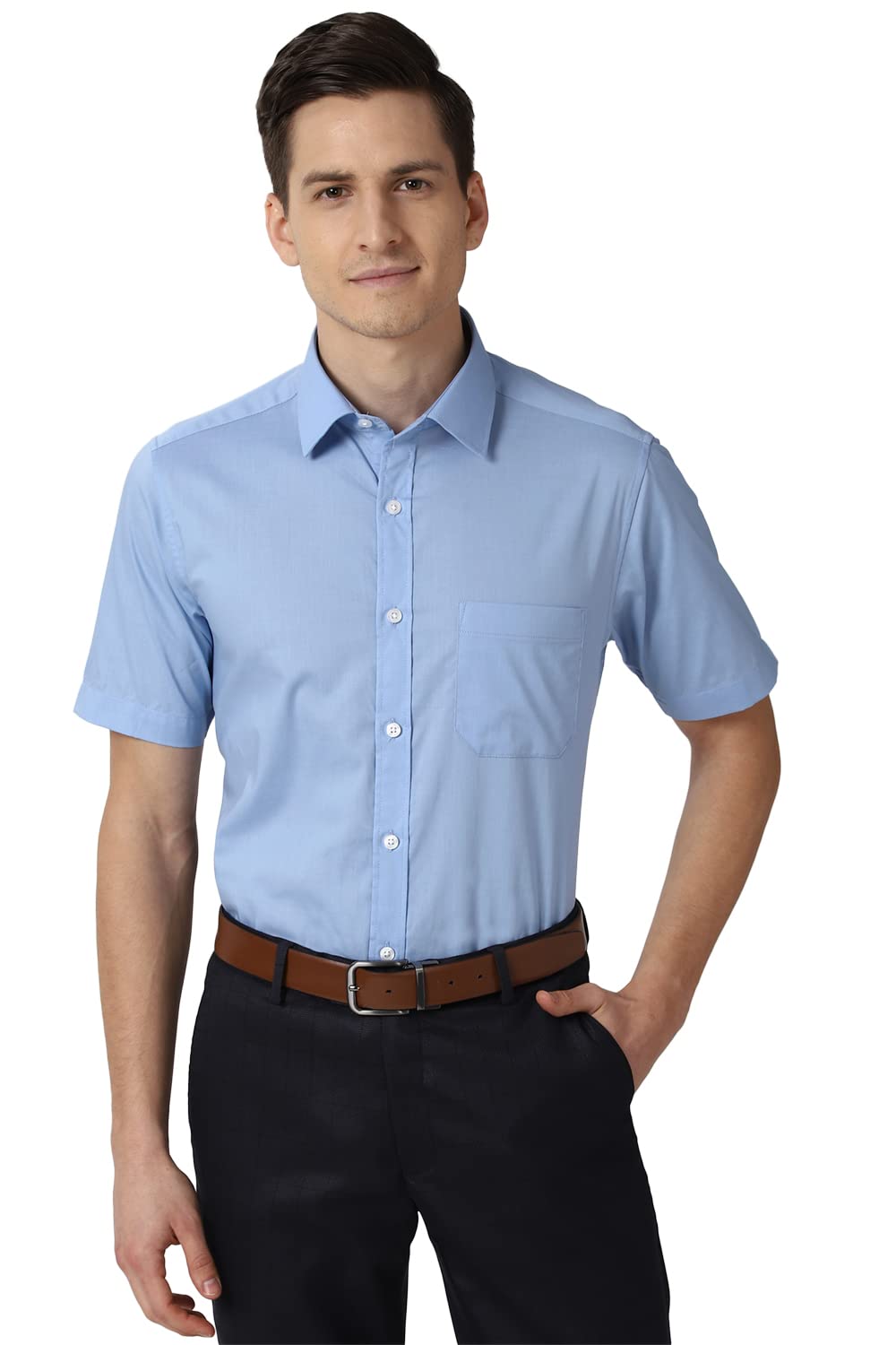 peter england Men's Cotton Regular Fit Shirt-picture-25