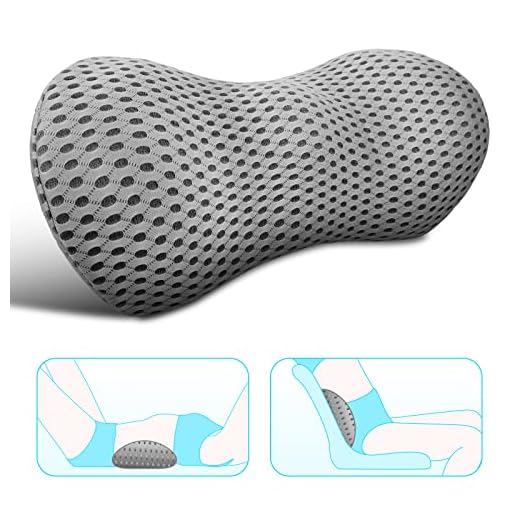 Panduo Memory Foam Lumbar Support Pillow