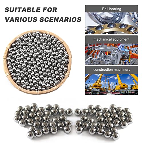 Image of 25 Pieces 1 /2 inch(0.5'') Steel Bearing Balls Precision Bearing Steel Ball Assortment Kit(13mm)