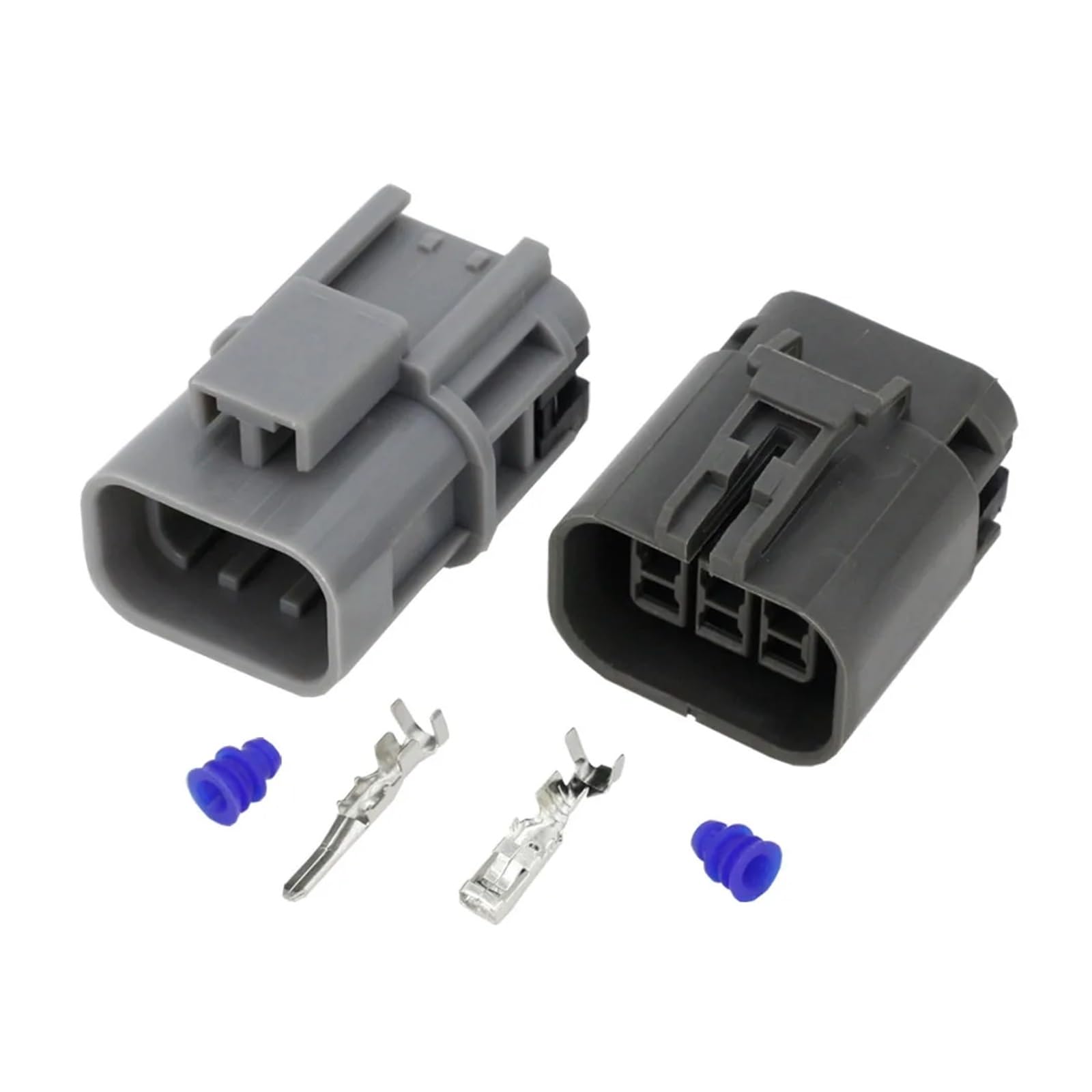 Steckverbinder, 6-polig, 2,8 mm, mit Anschluss DJZ7067-2.8-11/21, 7122-1864-40 und 7223-1864-40 (Buchsenstecker, 10 Sets)