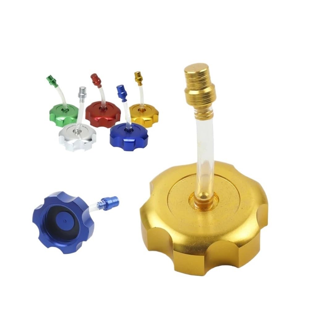 Tappo Serbatoio Carburante Moto Tappo Serbatoio Benzina Moto Per 49cc 50cc 70cc 90cc 110cc 125cc Carburante Protezione Copertura Olio(Red)
