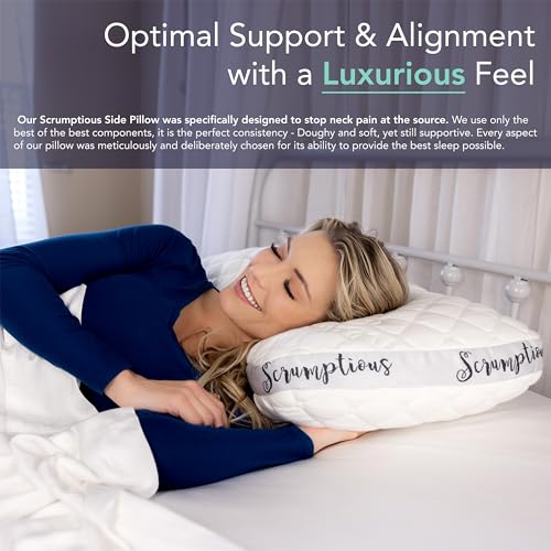 Honeydew Scrumptious Cooling Side Sleeping Pillow - Best for Side Sleepers - Neck and Shoulder Pain Relief (Queen Size)  
Honeydew Scrumptious Cooling Pillow - Neck and Shoulder Pain Relief - Best Side Sleeper Pillow (Queen Size)  
Honeydew Cooling S