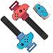 MENEEA Bracelets Compatible avec jeu Nintendo Switch & Modèle OLED Just Dance 2022 2021 2020 2019, sangle élastique réglable pour manette, deux tailles pour adultes et enfants (lot de 2)