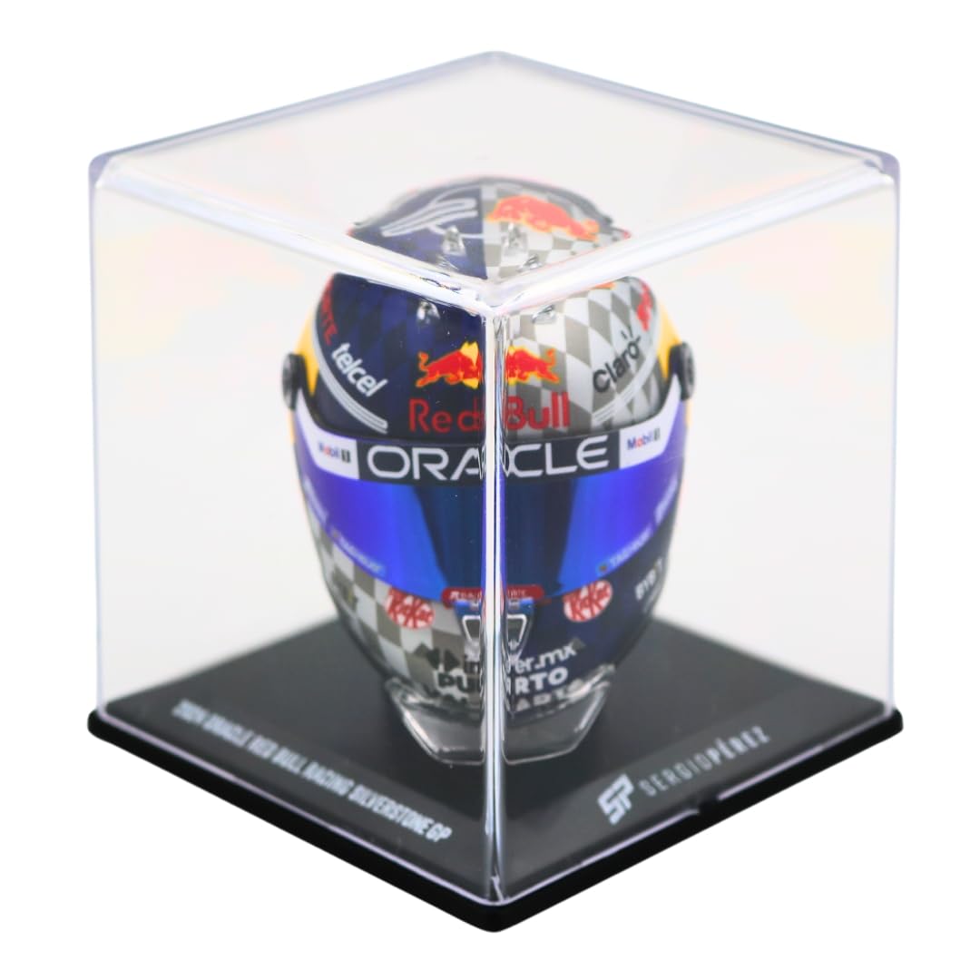 SCHUBERTH Sergio Pérez Miniaturhelm 1:4 – Formel 1 Silverstone GP 2024 – Sammlerstück
