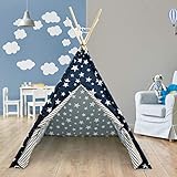 AMBIENTE ACOGEDOR - Con su ambiente acogedor y la pequeña ventana, el tipi es el lugar ideal para jugar, esconderse y soñar.