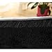 YJ.GWL Ultra Soft Round Black Area Rugs for Bedroom Anti-Slip Fluffy Nursery Carpets Mat Cute Kids Room Rugs Home Decor 4 Feet