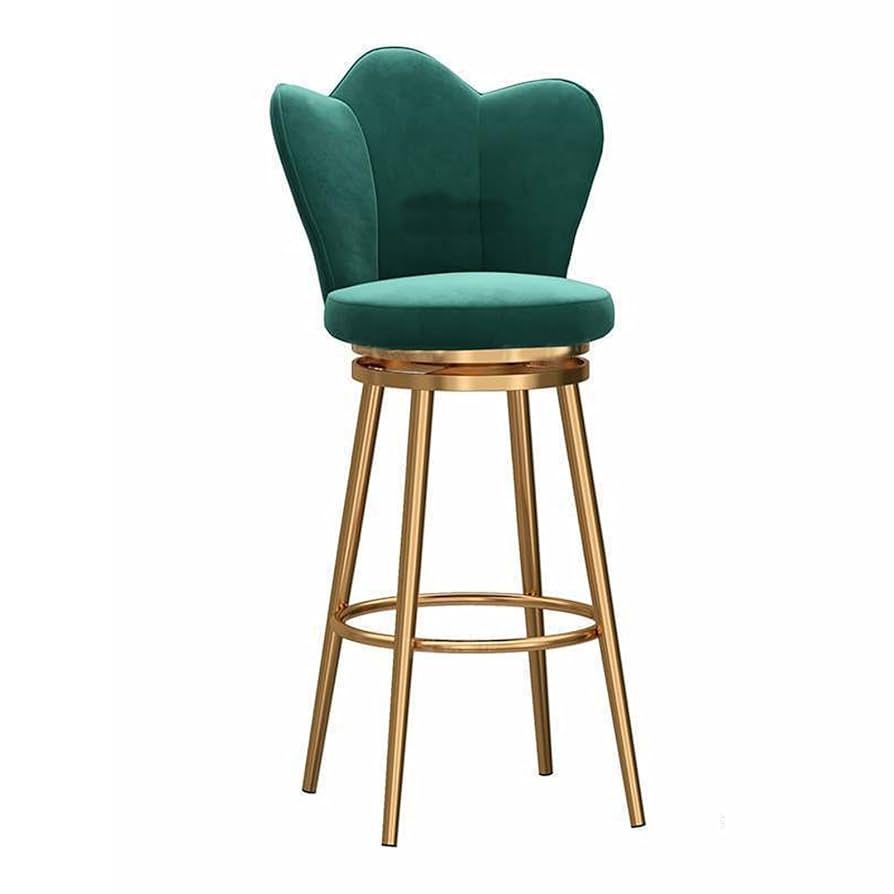 【送料無料】カウンターチェア カウンター椅子　バーチェア　グリーン　回転　昇降 Amazon｜バーチェア カウンターチェアー 回転カウンターチェア