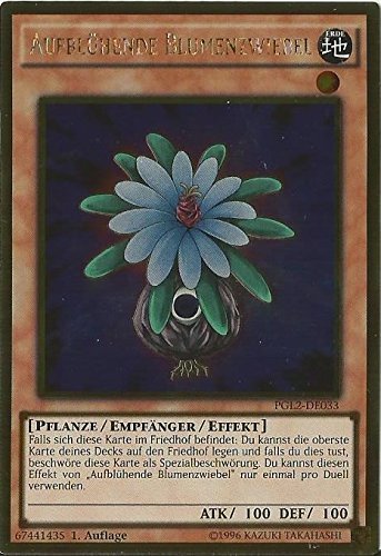 YU-GI-OH! Aufblühende Blumenzwiebel - Gold Rare - Deutsch