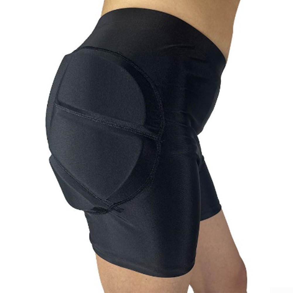 Shorts Nylon Spandex Acolchados para Esquí y Patinaje