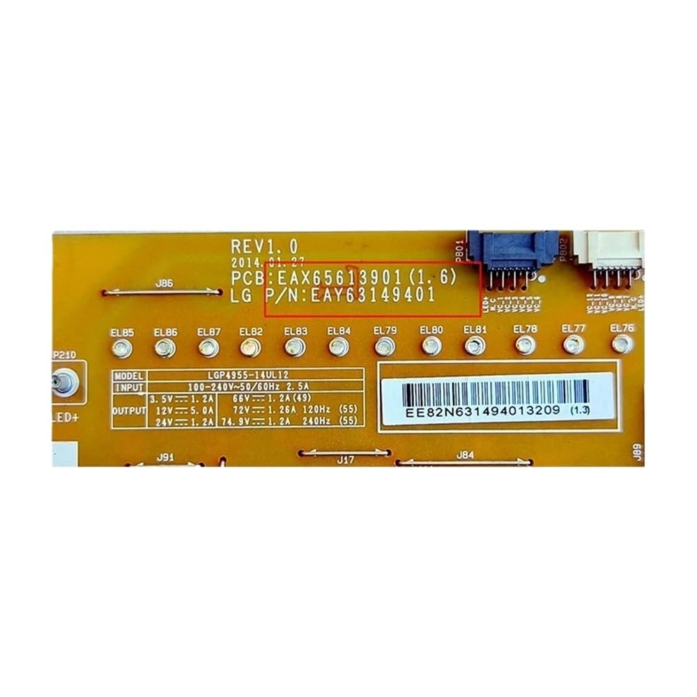 Scheda di alimentazione TV EAX65613901 (1.6)(1.4) EAY63149401 LGP4955-14UL12 Scheda di alimentazione TV per 49UB8200-UH 49UB8300-UG 55UB8300-UG 55UB8500-UA