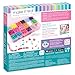 Make It Real Heishi Bead Kit - Vibrant Colors - Creative Beading Set for Kids Compatible with Bracelet Maker - Organize with Storage Case