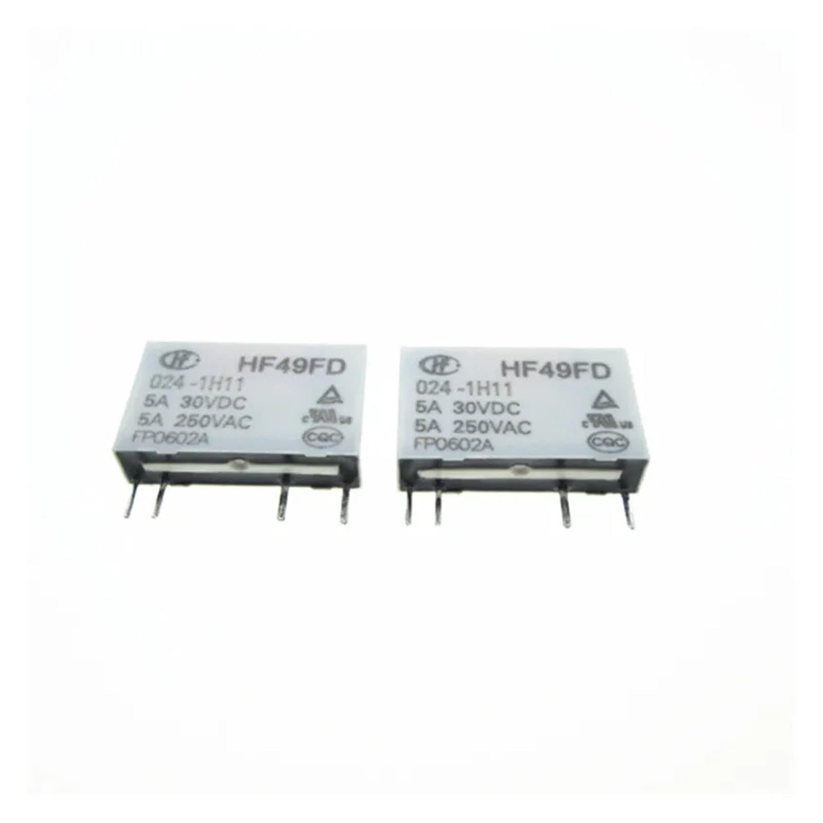 OSHZIKJII 24VDC relay HF49FD-024-1H11-24VD 24VDC 24V 5A 250V DIP4(20PCS)