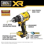 DEWALT 20V MAX XR® Brushless Cordless 1/2 in. Drill/Driver (Tool Only) (DCD801B)