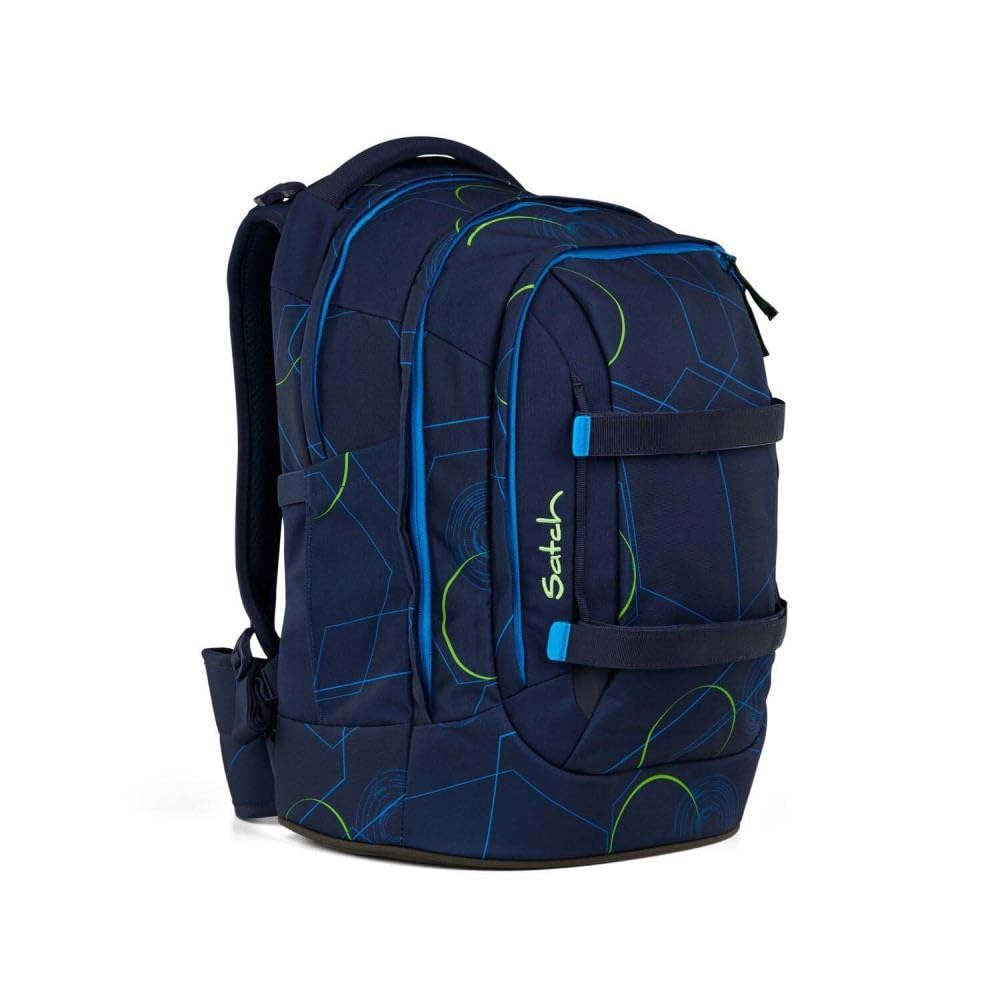 Satch Set mochila Blue Tech artículos escolares unisex poliéster reciclado multicolor