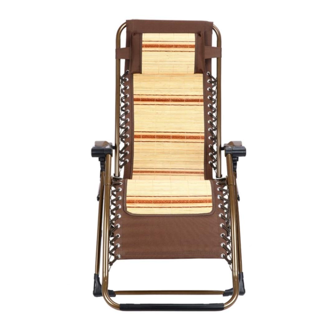 Fauteuil de pause déjeuner en bambou et chaise longue de jardin haut de gamme