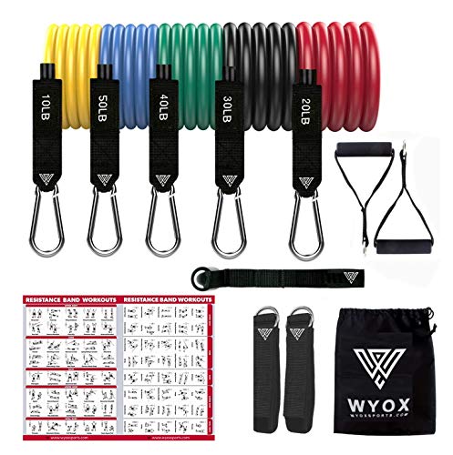 Resistance Bands Set Workout Equipment Home Gym Exercise Bands Strength Training Equipment Weight Set Exercise Equipment