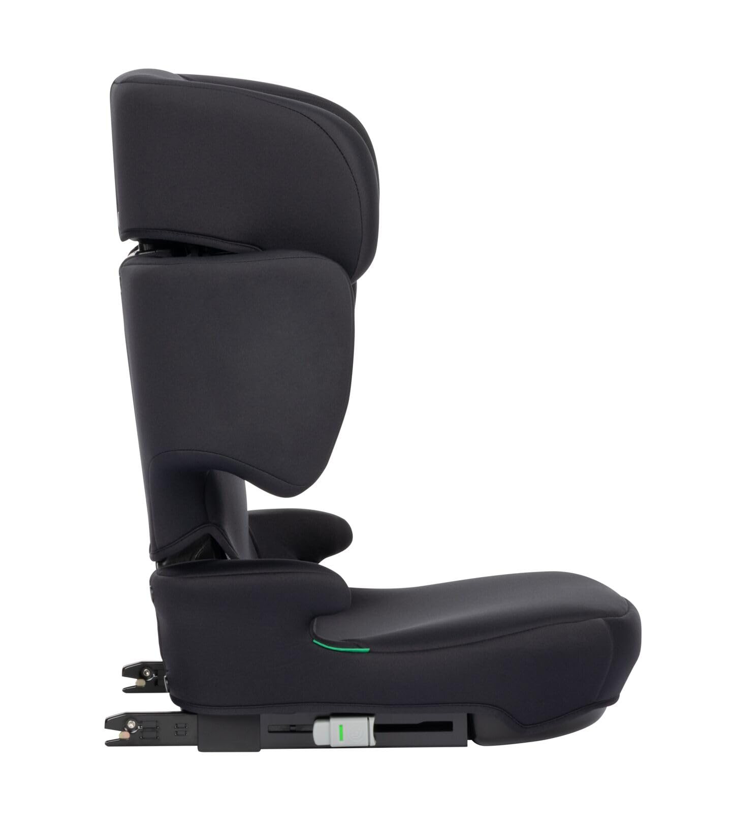 Bebeconfort Hera Fix i-Size Seggiolino con schienale, ISOFIX, I-Size, Installazione con cintura di sicurezza, compatto e leggero, da 3,5 anni fino a 12 anni, 15-36 kg, 100-150 cm, Mineral Black
