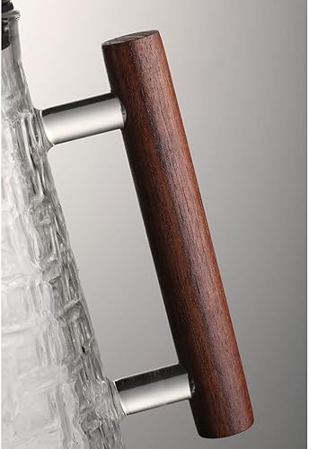 Miniatura 4 de Hervidor de agua fría Jarra de bebidas con mango creativo, hervidor de agua fría de vidrio, hervidor de agua retro para el hogar, adecuado para té