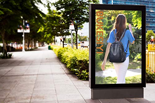 BUKESIYI Donna Borsa Zaino Ecopelle Zainetto Borse...