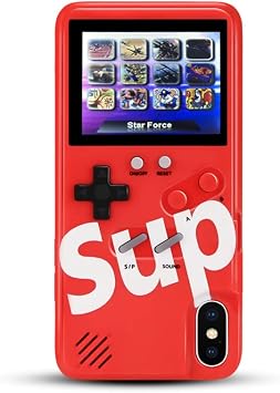 Amazon 12pro 電話ケース 適用アップル 13 11 Pro Max 携帯電話ケース For Iphone11 テトリス ゲーム機 12 Pro Max 潮 X 7 Xsmax 8p Xmax女性xrソフトシェルミニ ゲーム機と携帯電話シェル一体型玩具 スマホケース 家電 カメラ オンライン通販