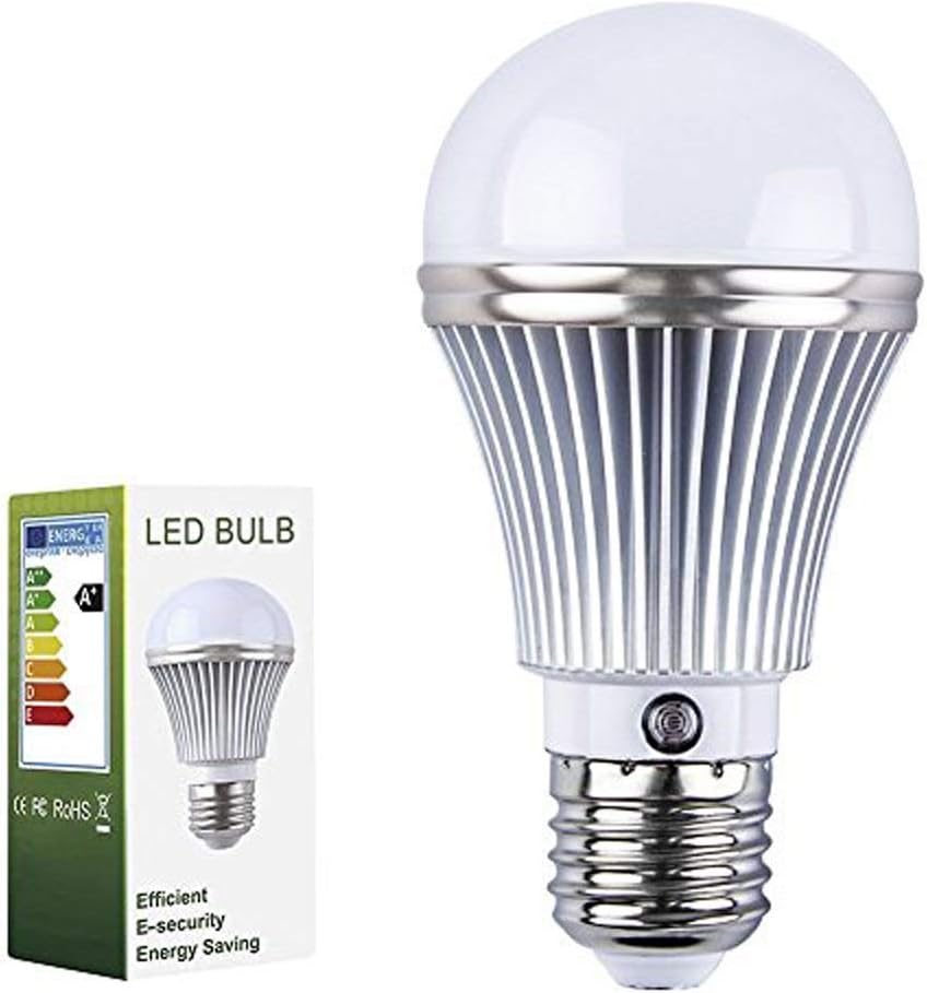 2 Pack Dusk to Dawn Light Sensor Bulb, E27 5W Lamp Post, Sensor