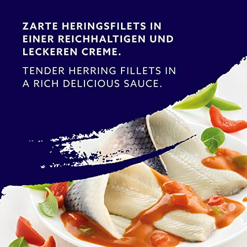 by Amazon MSC Heringsfilets in Tomaten Paprika Crème, 200g (1er-Pack)