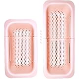 Extendable Colander Over the Sink Strainer basket - Extendable Sink Colander - Wash Fruits and Veget