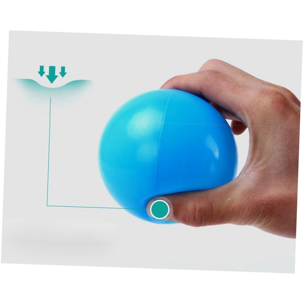 TOYANDONA 50 Piezas Balones De Plástico Resistentes Al Aplastamiento Gruesas Bebés con Bolsa De Malla Juguetes Educativos para Balones De Piscina y