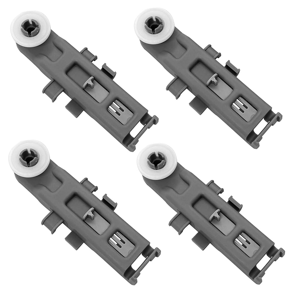 XFYBZN W10888592 Dishwasher Rack Wheels for Whirlpool Kenmore Maytag Dishwasher Top Rack Upper Dishrack Roller Replacement Parts Relace PS11769236 8575281 WP8575281 (4Pcs)