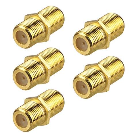 Adaptador RG6 Coaxial tipo F Hembra a Hembra Cover